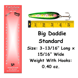 Big Daddie Standard Spoons They Catch Fish and They Last