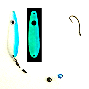 Extended Glow Little Guy Harness Blue Cyclops