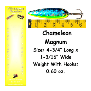 Chameleon Magnum Spoons They Catch Fish and They Last