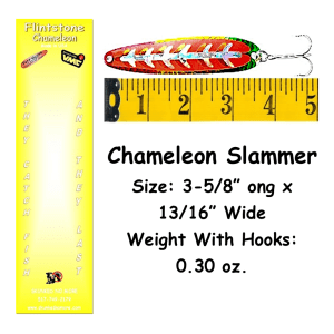 Chameleon Slammer Spoons They Catch Fish and They Last