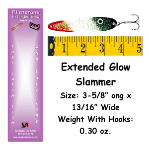 Extended Glow Slammer Spoons They Catch Fish and They Last